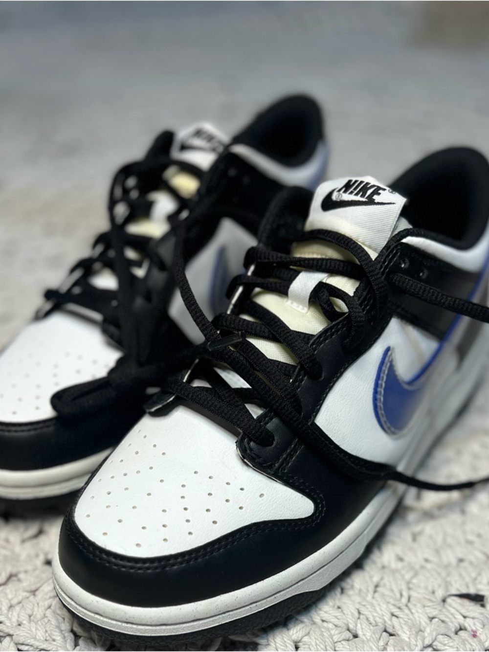 Nike 7Y - Nike Dunk Low Next Nature TPU Swoosh Sneakers